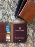 Porta Pasaporte Olivo